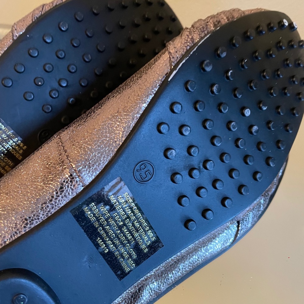 Avon Cushion Walk Glittery Ballerina Flats NEW - Picture 10 of 10
